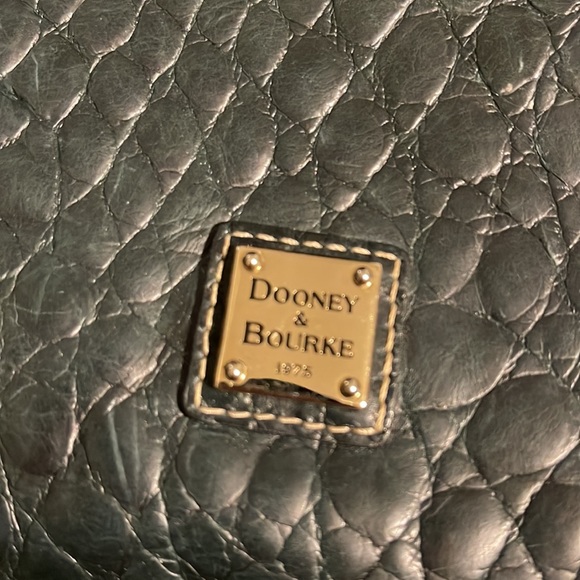 Dooney & Bourke Black Leather Cosmetic Bag - Picture 5 of 5